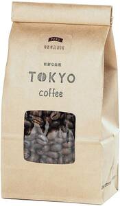 無農薬 コーヒー豆 まろやかな中深煎り 自家焙煎 ペルー 産 TOKYO COFFEE (豆のまま 400g)