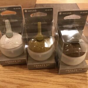 snow peak スノーピーク たねほおずき 3種セット ゆき もり つち