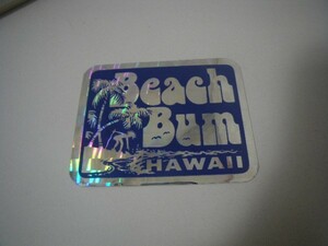 ビンテージ HAWAII ハワイ ステッカー ホログラム Kd429