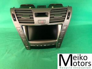 MQ355 中古 レクサス LEXUS USF40 LS460 平成18年11月 純正 FUJITSU TEN マルチモニター 86430-50060 地図データ 2012年春 動作保証