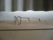 OLIVER PEOPLES OP-78R AG/198 日本製 国内正規品 美品 セル巻 芯張り crayton franklin EYEVAN Wright SAVILE ROW ayame manray sippou_画像5