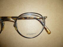 OLIVER PEOPLES OP-78R AG/198 日本製 国内正規品 美品 セル巻 芯張り crayton franklin EYEVAN Wright SAVILE ROW ayame manray sippou_画像3