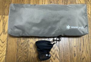 snow peak ローチェアカップホルダー&ローチェアクッションプラス スノーピーク