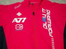アシックス ASICS サッカー フットサル A77シリーズ ジャケット ジャージ 長袖 [サイズ: L /カラー: ピンク系]_画像2