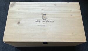 その3 ステファノ・ベーメルStefano Bemerステファノベーメル シューボックス 箱 木箱