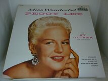 LPA20201　ペギー・リー PEGGY LEE / ミス・ワンダフル MISS WONDERFUL / 国内盤LP_画像1