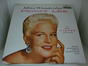 LPA20201　ペギー・リー PEGGY LEE / ミス・ワンダフル MISS WONDERFUL / 国内盤LP