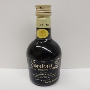 【本日最終価格】サントリー スペシャルリザーブ ウイスキー 特級 70周年記念 ミニボトル 50ml