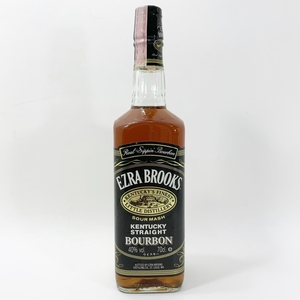 EZRA BROOKS エズラ ブルックス 700ml 40% 未開栓 バーボン ウイスキー