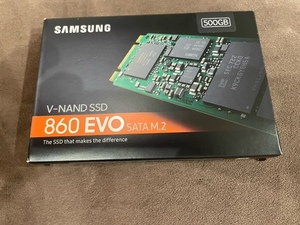 ★新品未開封★ SAMSUNG SSD 860 EVO SATA m.2 500GB ★送料無料★