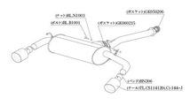 個人宅発送可能 柿本 マフラー Class KR ステンレステール TOYOTA RAV4 PHV ハイブリッド 6LA-AXAP54 NA A25A-5NM-4NM 4WD (T713165P)_画像2