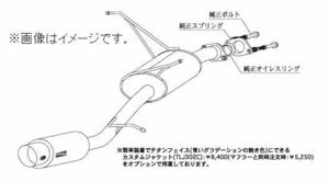 個人宅発送可能 hyper GT box Rev. 柿本 マフラー TOYOTA エスティマ (エアロバンパーグレード) DBA-ACR50W 2AZ-FE 2WD CVT (T41383)