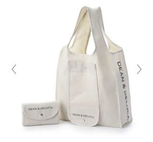 即決送料込 新品未開封 DEAN&DELUCA ショッピングバッグ ナチュラル エコバッグ トートバッグ ディーン&デルーカ