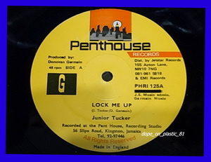 Junior Tucker / Lock Me Up/Penthouse Records/5点以上で送料無料、10点以上で10%割引!!!/12'