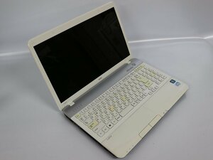 現状品 ノートパソコン 15.6インチ NEC LaVie S LS150/F2H4W PC-LS150F2H4W Celeron 4GB HDD無し 起動確認済 代引き可