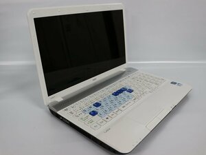 ジャンク品 ノートパソコン 15.6型ワイド NEC LS200/F PC-LS200FS エクストラホワイト 通電不可 代引き可