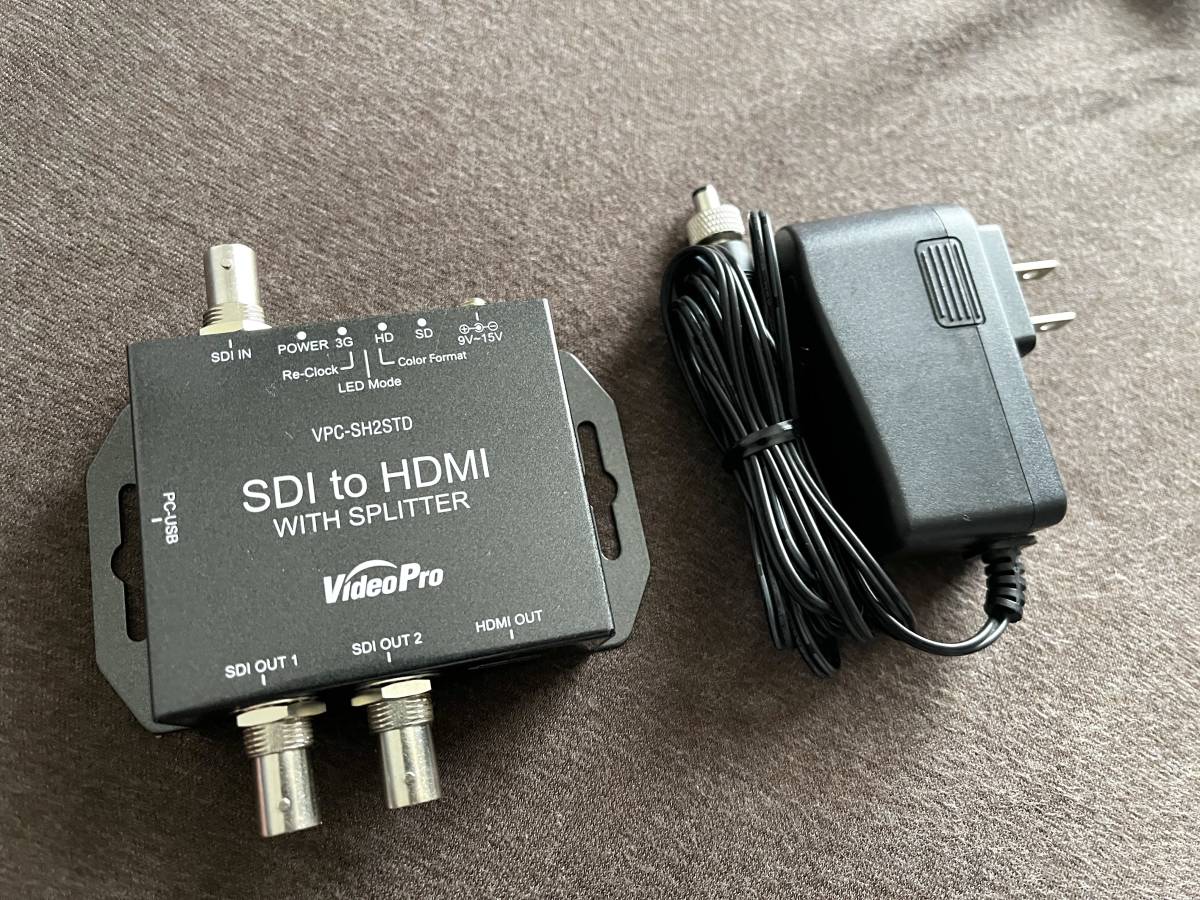 VideoPro ビデオプロ VPC-HS2 HDMI to SDI (コンバーター アップ