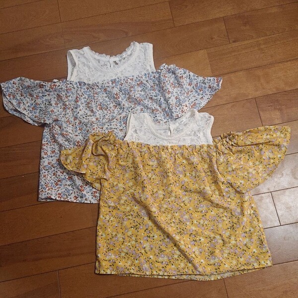 トップス カットソー Tシャツ 2着セット