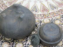 鉄の茶釜（蓋は銅製です）_画像6