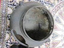 鉄の茶釜（蓋は銅製です）_画像4