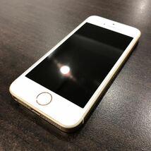 Apple SIMフリー iPhone SE 32GB ゴールド MP842J/A 美品_画像3