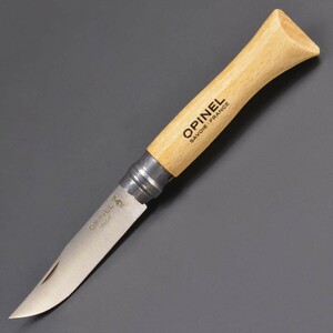 OPINEL 折りたたみナイフ No6 ステンレス鋼 オピネル 折り畳みナイフ フォルダー フォールディングナイフ