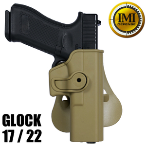 IMI Defense ホルスター Glock 17/22、18C フルサイズ用 Lv.2 [ 右用 / タン ]