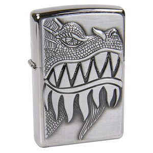 ZIPPO Dragon 28969 brush chrome DRAGON Zippo - oil lighter 