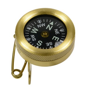 Marbles компас compass брошь type безопасность булавка имеется . свет циферблат латунный мрамор s компас уличный кемпинг 