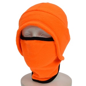 Zeek Outfitter フリースキャップ フェイスマスク付き 防寒 狩猟 セーフティオレンジ ジーク 狩猟用 識別帽子