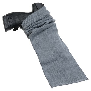  gun socks GUN SOCK hand gun for suppressor correspondence possible hand gun cover piste ru case [ gray ]