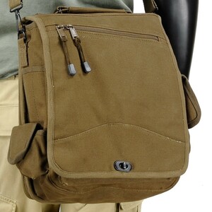 Rothco field bag engineer M-51 canvas [ earth Brown ] 8622 shoulder bag 