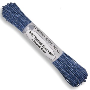 ATWOOD ROPE タクティカルコード ブルースペック 30m アトウッドロープ 紐 靴ひも 靴紐 blue spec