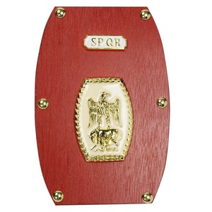 GLADIUS 壁掛けディスプレイ ミニシールド ローマ帝国 スクトゥム型 チェーン付き グラディウス Mini Shield