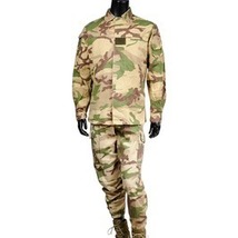 イタリア軍放出品 迷彩服 BDU 上下セット M92デザートリーフ迷彩 [ 44 ] 伊軍 M92砂漠用迷彩 戦闘服_画像2