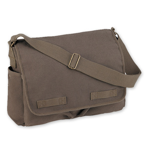 Rothco messenger bag HW Classic [ earth Brown ] shoulder bag bag casual bag bag 