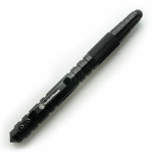 S＆W タクティカルペン ガラスブレーカー＆タッチペン付き [ ブラック ] BK スタイラスペン | スミス＆ウェッソン