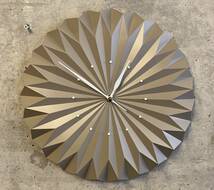 Sculptural Wall Clock / gray(検索 スウィープ,北欧ビンテージ,サンバースト,ミッドセンチュリー,イームズ,50's,60's,スペースエイジ_画像1