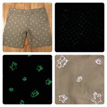 ★蓄光★ XL BAPESTA ハーフパンツ a bathing ape bape sta shorts エイプ ベイプ アベイシングエイプ ショーツ スター STAR 65t_画像1