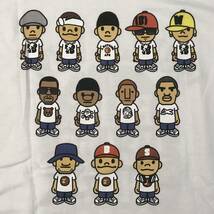 ★新品★ bape heads show 2008 Tシャツ Mサイズ a bathing ape kanye pharrell nerd teriyaki boys nigo エイプ ベイプ テリヤキ n4j_画像5