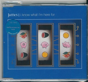 JAMES / I KNOW WHAT I'M HERE FOR /EU盤/新品CDS②!!31202