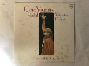 20513S 12inch LP★コラ・ヴォケール/CORA VAUCAIRE RECITAL★28PP-1