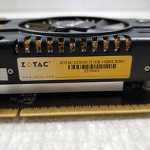 【中古パーツ】ZOTAC GTXX550 Ti 1GB 192BIT DDR5 DP/DVI/HDMI グラフィックポード /ビデオカード PCI-E ■XK853-2_画像4