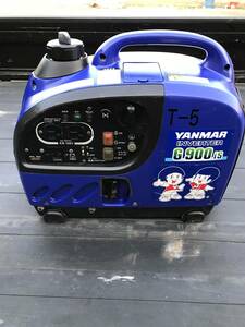 福岡県嘉麻市発）インバーター発電機　YANMRA ヤンマー G900is ポータブル　ガソリンエンジン