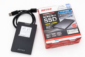 BUFFALO ポータブルSSD 960GB バッファロー USB3.2外付けSSD SSD-PG960U3-BA