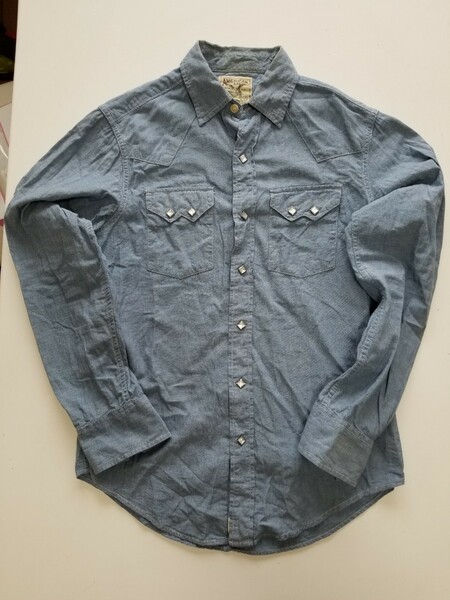 American living denim shirt デニムシャツ