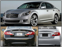 フーガY51前期【INFINITI】インフィニティM37M56Q70純正USエンブレムセット-前後2点(11-14y)/USDM北米仕様FUGAフロント＆リアのシンボルUSA_画像4