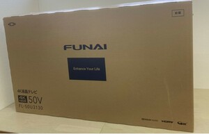 【大阪府東大阪市内・引取限定】4K液晶テレビ　50V型　FUNAI 　FL-50U3130　【※中古品です】