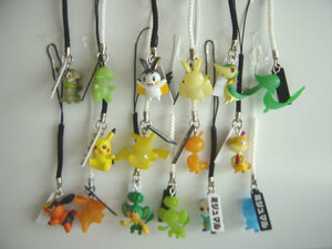 ♯iqc06GZポケモン根付マスコットBWセレクションフルコンプ16種:♂TAKARATOMYARTS♀100円〓011598_c