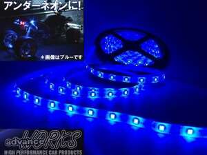 青ブルー　１５０センチLEDチューブライト 防水 12V車用 カット可能 3M両面テープ付　バイク アンダーネオン 室内 ドアランプ テープライト